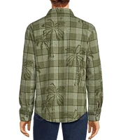 Tommy Bahama Fireside Palm Springs Long Sleeve Jacquard Shirt