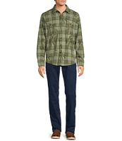 Tommy Bahama Fireside Palm Springs Long Sleeve Jacquard Shirt