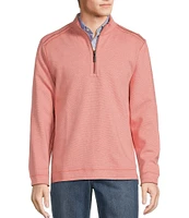 Tommy Bahama Flipfield Long Sleeve Reversible Half Zip Pullover