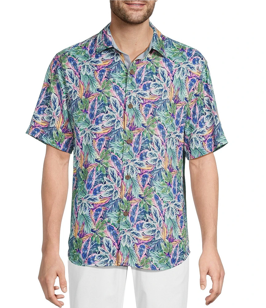 Tommy Bahama Forever Fuego Short Sleeve Woven Shirt