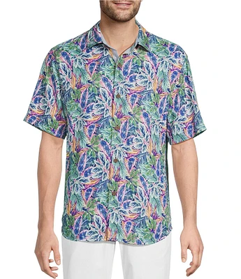 Tommy Bahama Forever Fuego Short Sleeve Woven Shirt