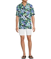 Tommy Bahama Garden Grotto Short Sleeve Woven Camp Shirt