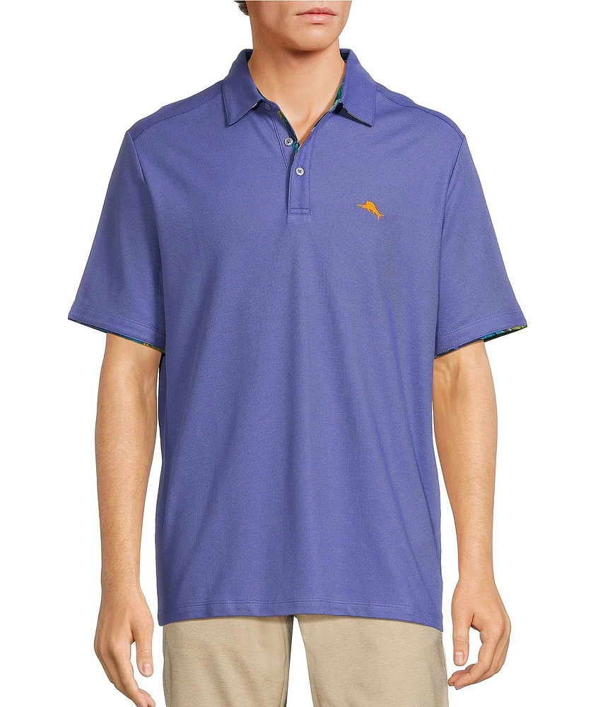 Tommy Bahama Garden of Hope & Courage 5 O'Clock Polo Shirt