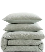 Tommy Bahama Harbor Palm Cotton Duvet Cover Mini Set