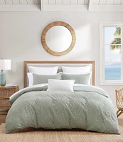 Tommy Bahama Harbor Palm Cotton Reversible Comforter Mini Set