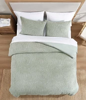 Tommy Bahama Harbor Palm Cotton Reversible Comforter Mini Set