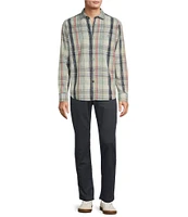 Tommy Bahama Hazy Fade Checked Long Sleeve Woven Shirt