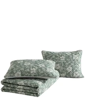 Tommy Bahama Hibiscus Jungle Cotton Reversible Quilt Mini Set