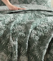 Tommy Bahama Hibiscus Jungle Cotton Reversible Quilt Mini Set