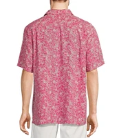 Tommy Bahama High Tide Hibiscus Short Sleeve Woven Shirt