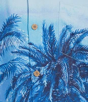 Tommy Bahama Hula Blues Short Sleeve Woven Camp Shirt