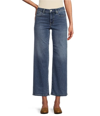 Tommy Bahama Indigo High Rise Wide Leg Cropped Jean