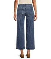 Tommy Bahama Indigo High Rise Wide Leg Cropped Jean