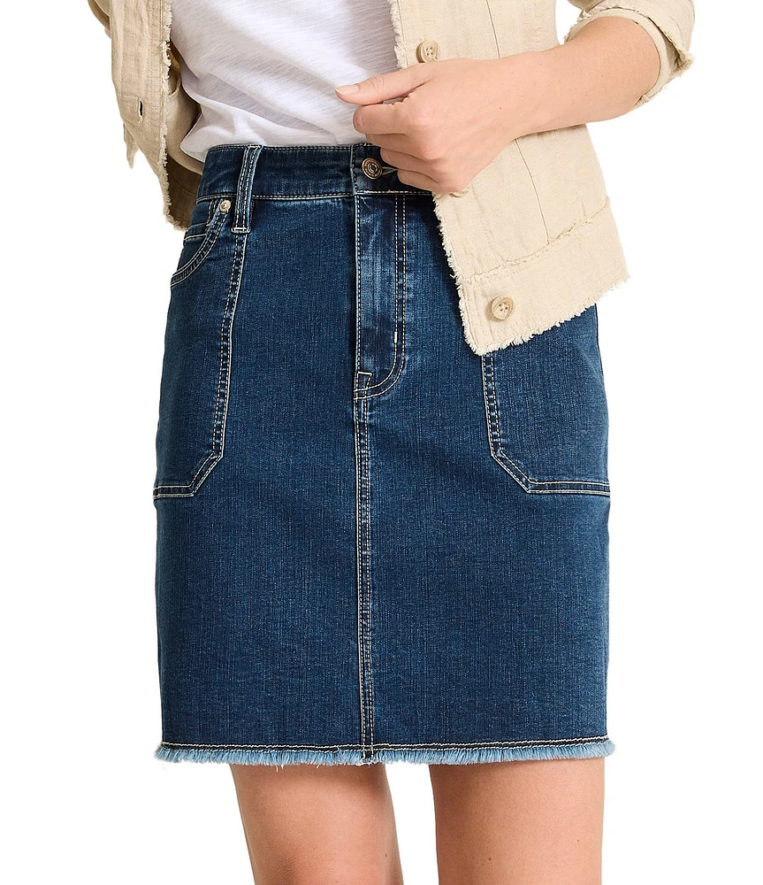 Tommy Bahama Indigo Utility Skirt