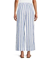 Tommy Bahama Isla Sol Two Palms Coordinating Linen Coulotte Pants