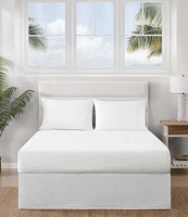 Tommy Bahama Island Estate White Tailored Bed Skirt