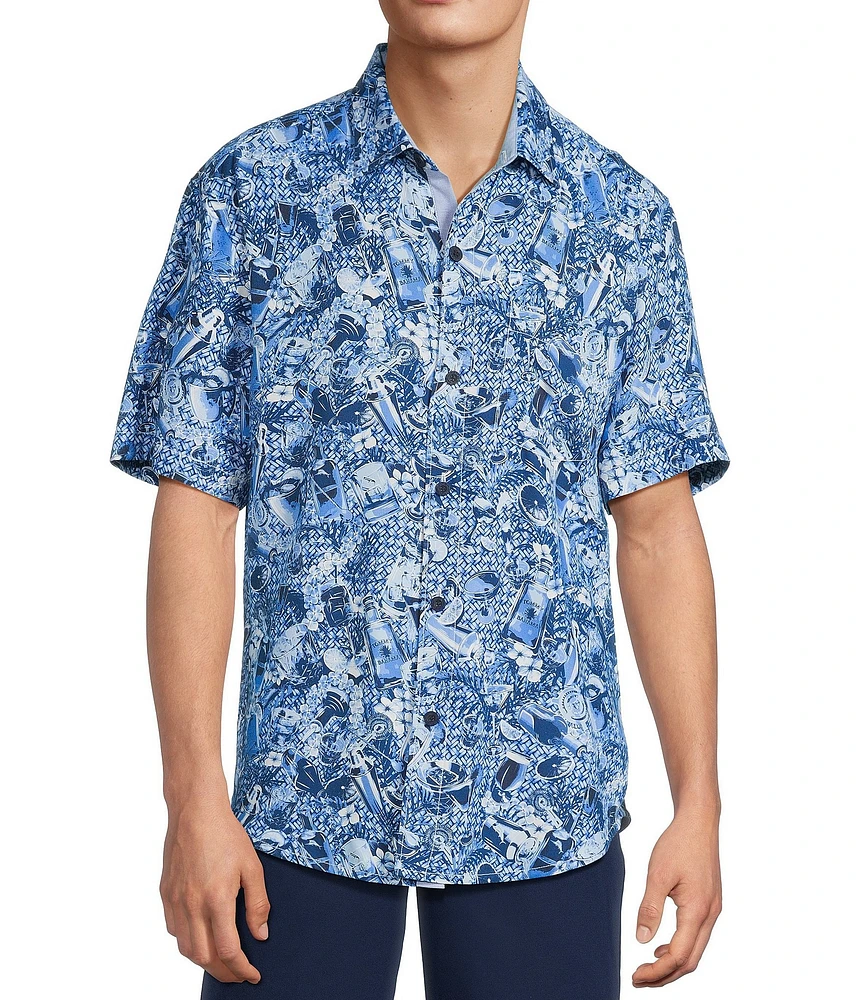 Tommy Bahama Island Mixer Short Sleeve Woven Shirt