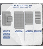 Tommy Bahama Island Retreat Anti-Bacterial Bath Towel Set