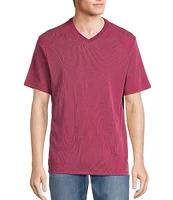 Tommy Bahama Island Zone Coastal Crest Short Sleeve V-Neck T-Shirt