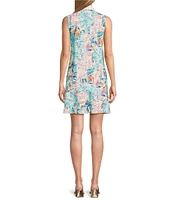 Tommy Bahama ISLANDZONE Abby Interlock Positano Palms Polo Dress