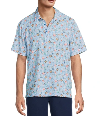 Tommy Bahama IslandZone Bahama Coast Coconut Cove Short Sleeve Polo Shirt