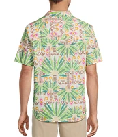 Tommy Bahama IslandZone Bahama Coast Palm Pointe Short Sleeve Woven Shirt