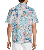 Tommy Bahama IslandZone Bahama Coast Positano Palms Short Sleeve Polo Shirt