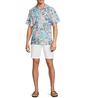 Tommy Bahama IslandZone Bahama Coast Positano Palms Short Sleeve Polo Shirt