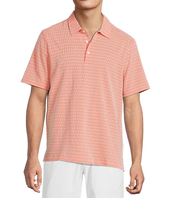 Tommy Bahama IslandZone Bahama Coast Scala Stripe Short Sleeve Polo Shirt