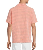 Tommy Bahama IslandZone Bahama Coast Scala Stripe Short Sleeve Polo Shirt