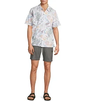 Tommy Bahama IslandZone Bahama Coast Tropic Tango Short Sleeve Woven Camp Shirt