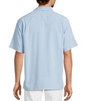 Tommy Bahama IslandZone Coconut Point Costa Check Short Sleeve Woven Shirt