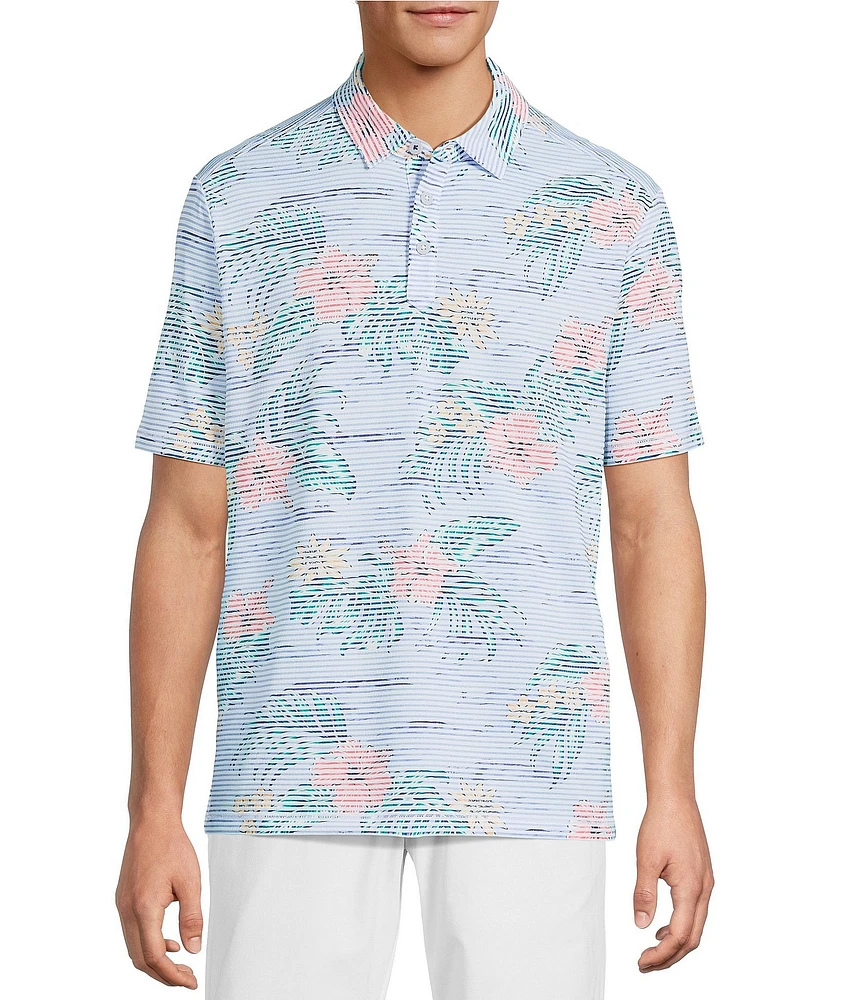 Tommy Bahama IslandZone Costa Wave Isle Camo Short-Sleeve Polo Shirt
