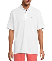 Tommy Bahama IslandZone Flamingo Mingle 5 O 'Clock Short Sleeve Polo Shirt
