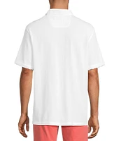 Tommy Bahama IslandZone Flamingo Mingle 5 O 'Clock Short Sleeve Polo Shirt