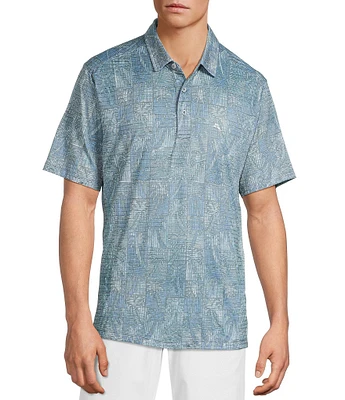 Tommy Bahama IslandZone Palm Desert Island Grove Short Sleeve Polo Shirt