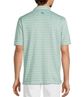 Tommy Bahama IslandZone San Lucio Shibori Splash Short Sleeve Polo Shirt