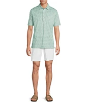 Tommy Bahama IslandZone San Lucio Shibori Splash Short Sleeve Polo Shirt