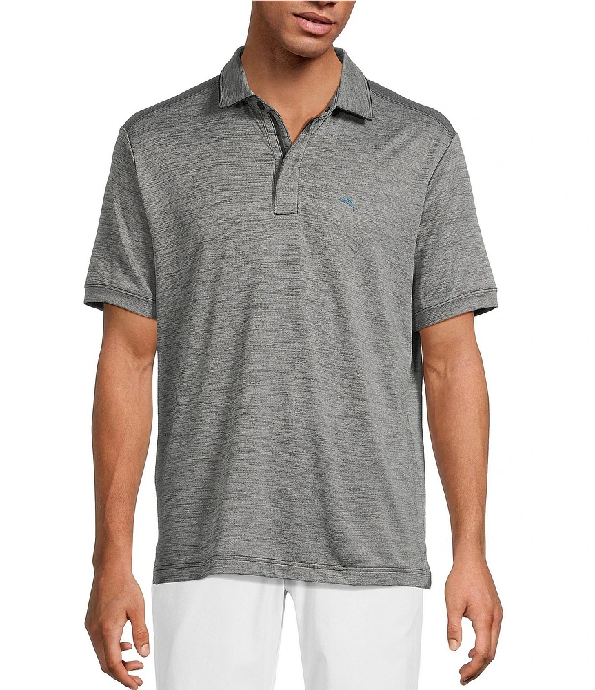Tommy Bahama IslandZone San Raphael Short Sleeve Zip Polo Shirt
