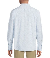 Tommy Bahama IslandZone Sarasota Stretch Garden Mist Long Sleeve Woven Shirt