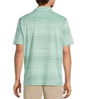 Tommy Bahama IslandZone Sea Island Stripe Short Sleeve Polo Shirt