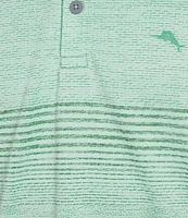 Tommy Bahama IslandZone Sea Island Stripe Short Sleeve Polo Shirt