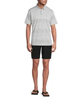 Tommy Bahama IslandZone Sea Island Stripe Short Sleeve Polo Shirt