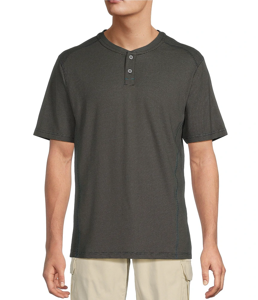 Tommy Bahama IslandZone Weekend Player Short Sleeve Henley Shirt