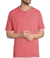 Tommy Bahama IslandZone Weekend Player Short Sleeve Henley Shirt