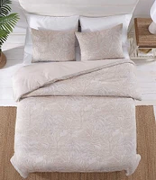 Tommy Bahama Jungle Palms Cotton Duvet Cover Mini Set