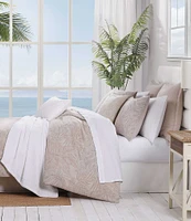 Tommy Bahama Jungle Palms Cotton Duvet Cover Mini Set