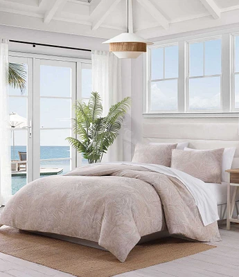 Tommy Bahama Jungle Palms Cotton Reversible Comforter Mini Set