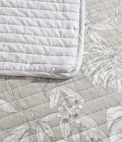 Tommy Bahama Jungle Toile Beige Quilt Mini Set