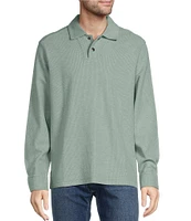 Tommy Bahama Las Arias Long Sleeve Polo French Rib Polo Shirt